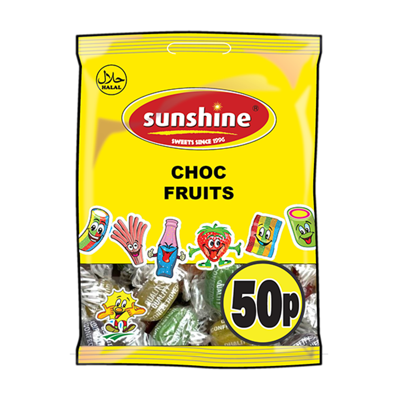 Choc Limes - 1 x 12 Packets (Outer)