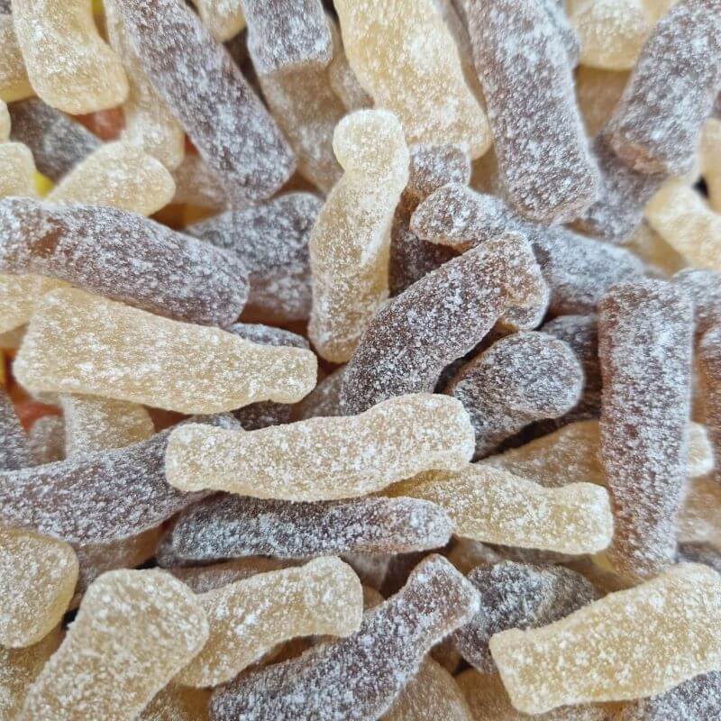 Sour Cola Bottles - 1kg Bag